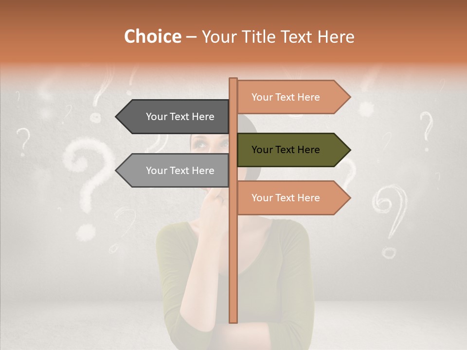 Mark Work Ignore PowerPoint Template