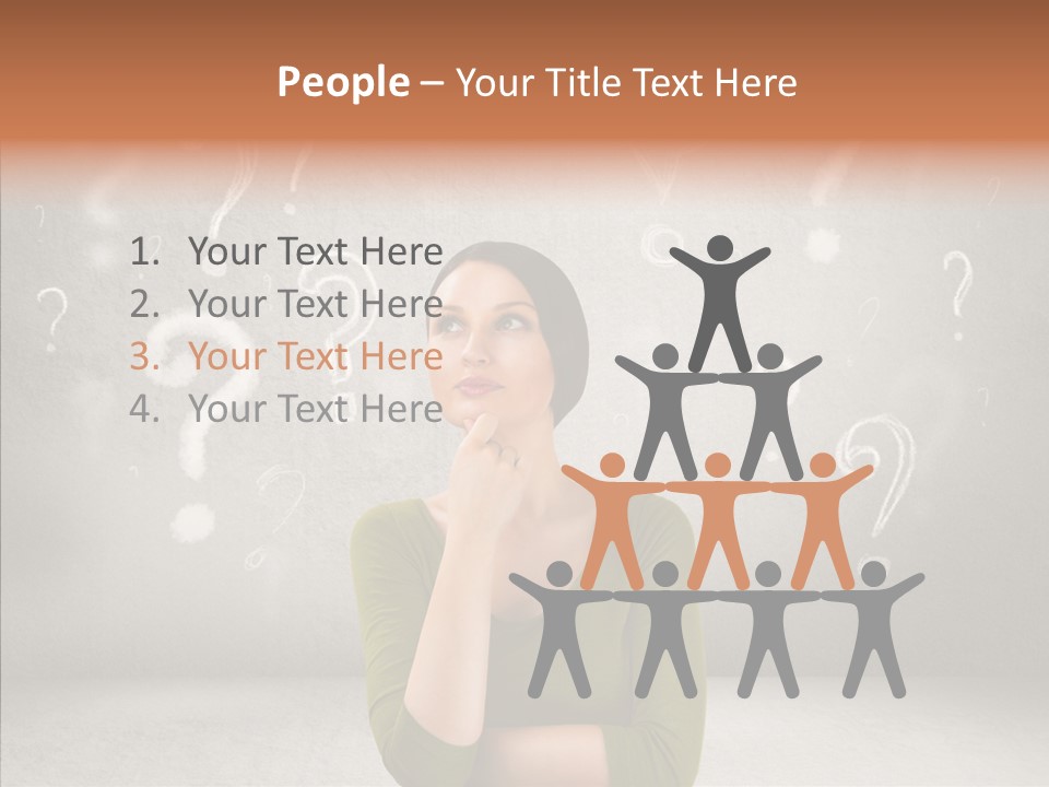 Mark Work Ignore PowerPoint Template