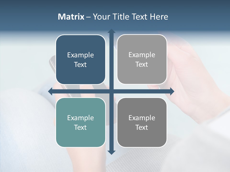 Bank Woman Shopping PowerPoint Template