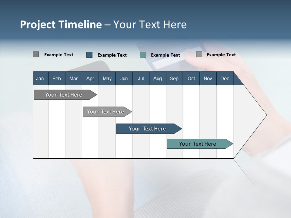 Bank Woman Shopping PowerPoint Template