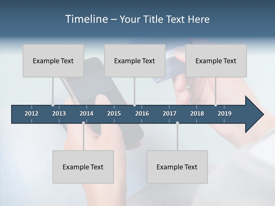 Bank Woman Shopping PowerPoint Template