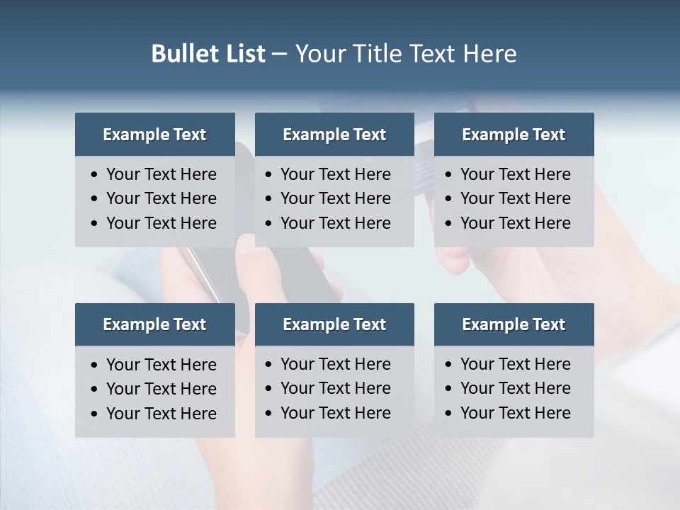 Bank Woman Shopping PowerPoint Template