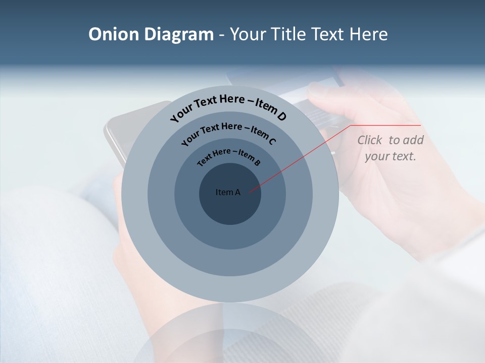 Bank Woman Shopping PowerPoint Template