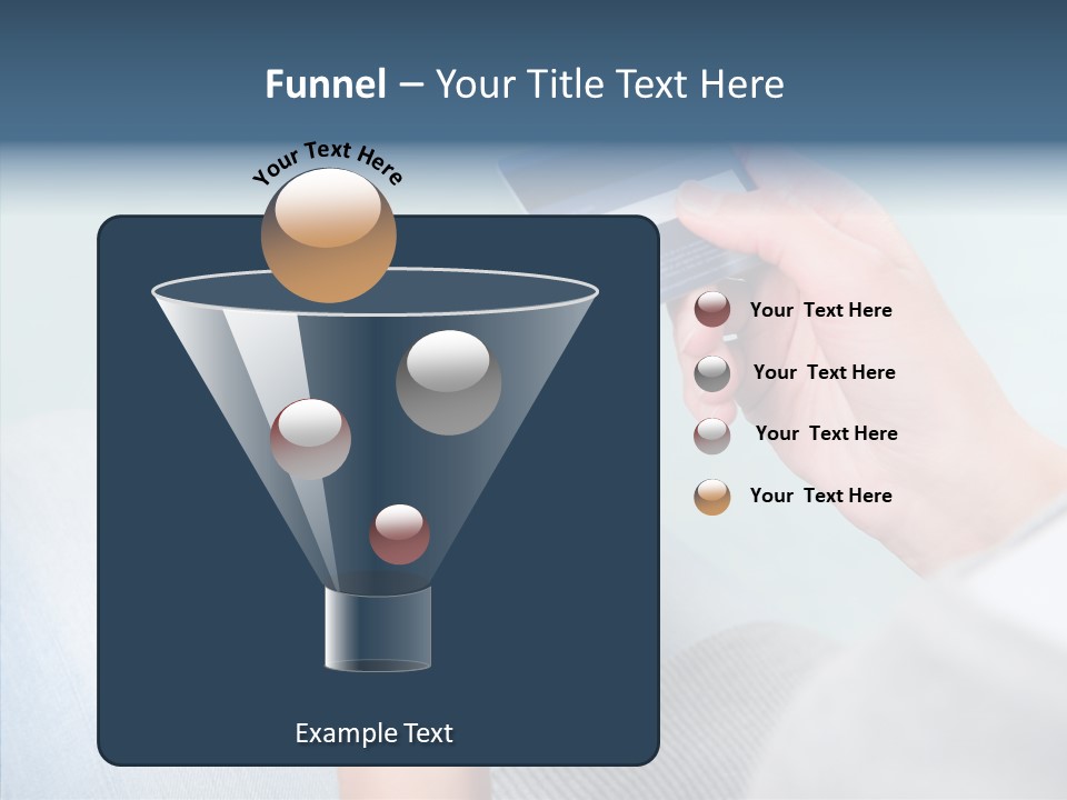 Bank Woman Shopping PowerPoint Template