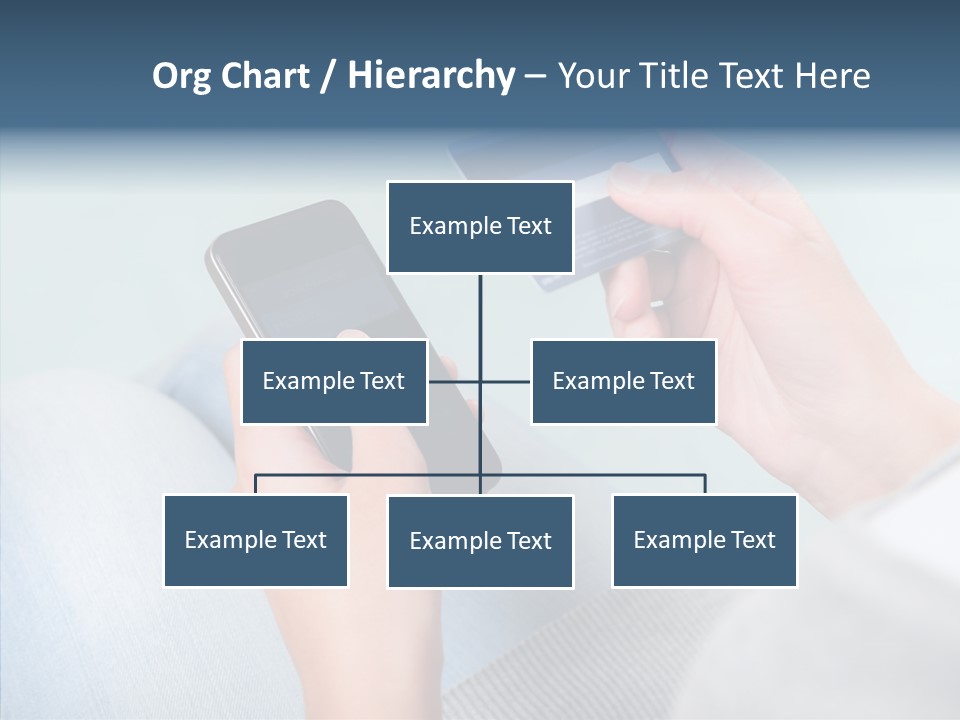 Bank Woman Shopping PowerPoint Template