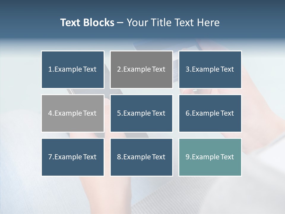 Bank Woman Shopping PowerPoint Template