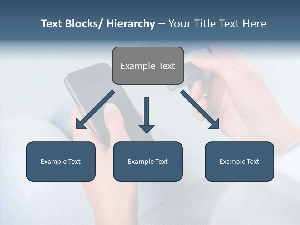 Bank Woman Shopping PowerPoint Template