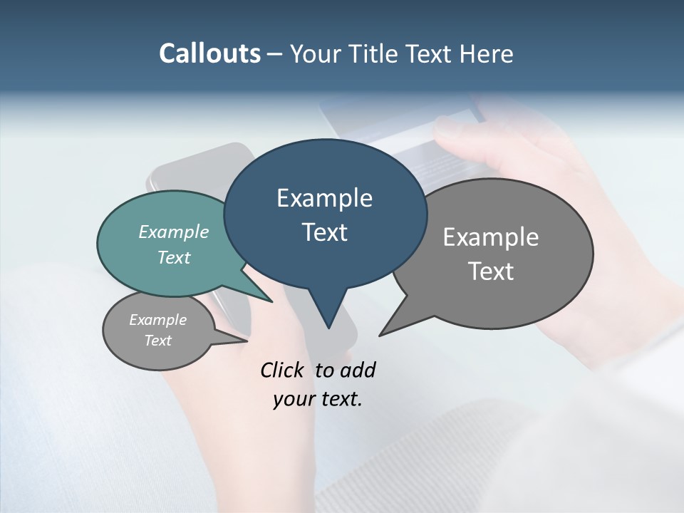 Bank Woman Shopping PowerPoint Template