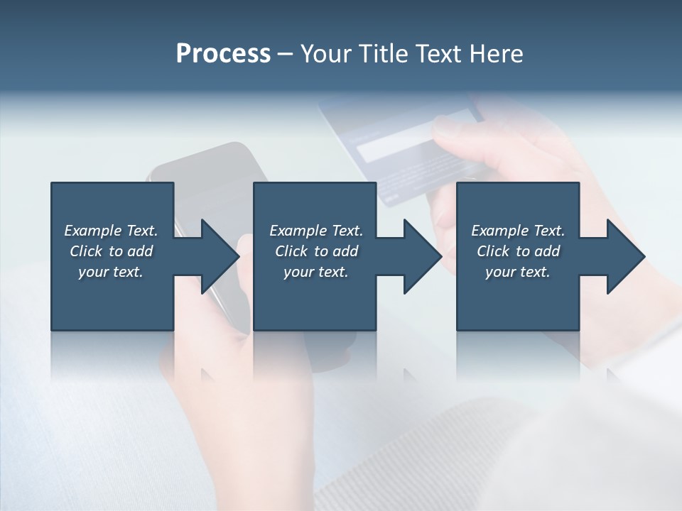 Bank Woman Shopping PowerPoint Template