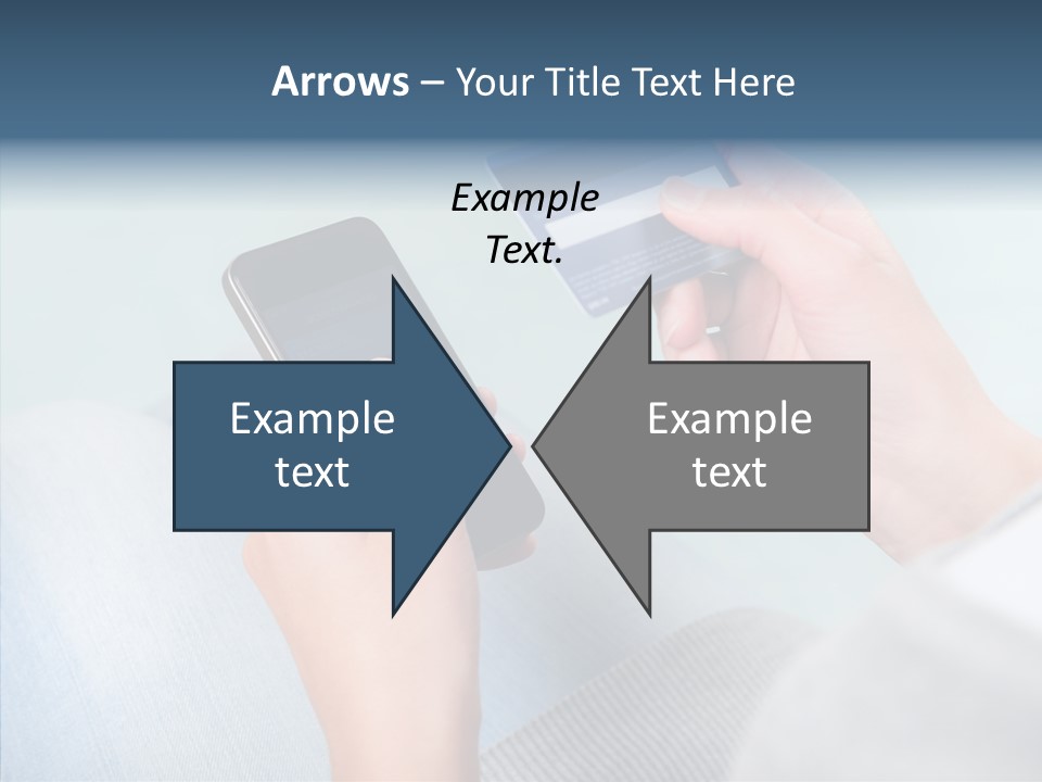 Bank Woman Shopping PowerPoint Template