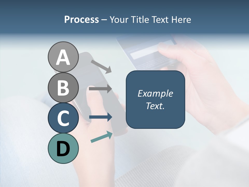 Bank Woman Shopping PowerPoint Template
