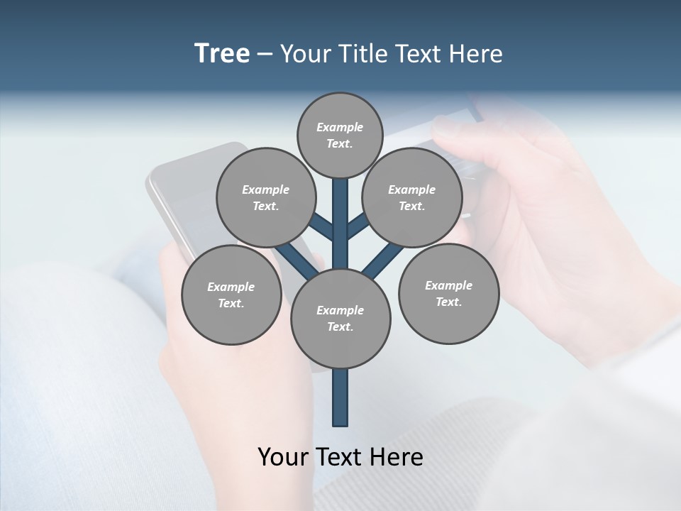 Bank Woman Shopping PowerPoint Template