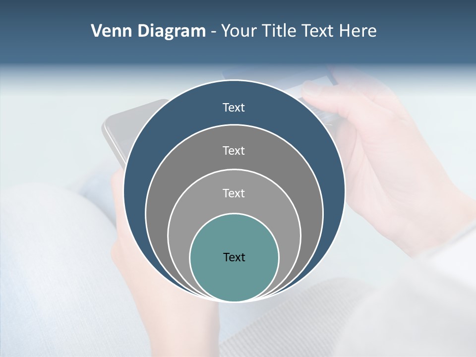 Bank Woman Shopping PowerPoint Template
