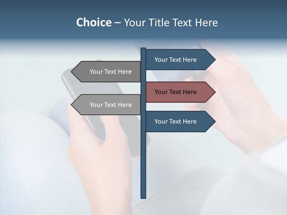 Bank Woman Shopping PowerPoint Template