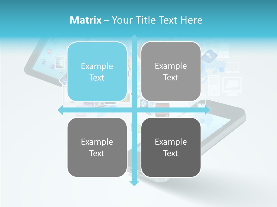 Global Cellphone Email PowerPoint Template