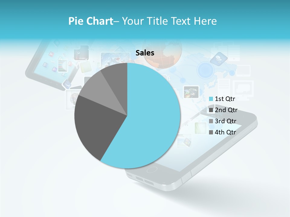 Global Cellphone Email PowerPoint Template