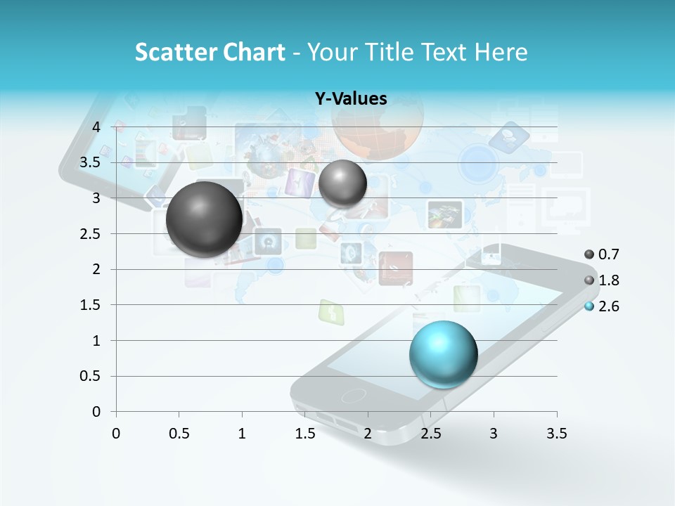 Global Cellphone Email PowerPoint Template