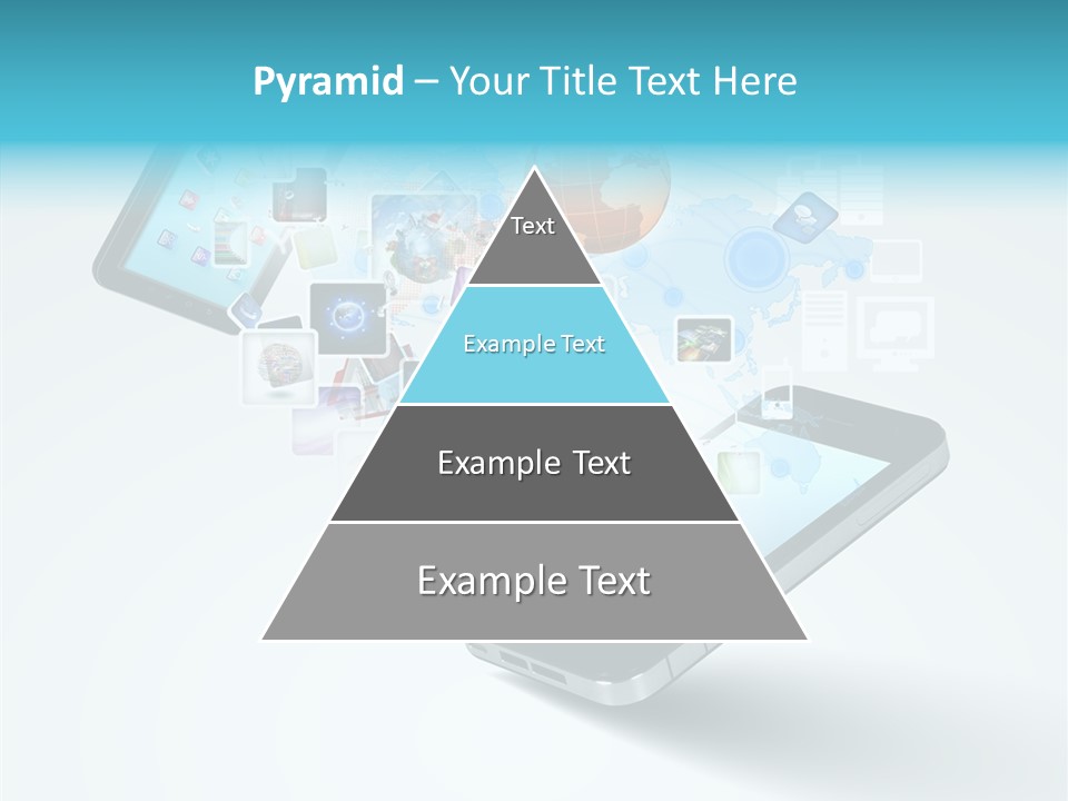 Global Cellphone Email PowerPoint Template