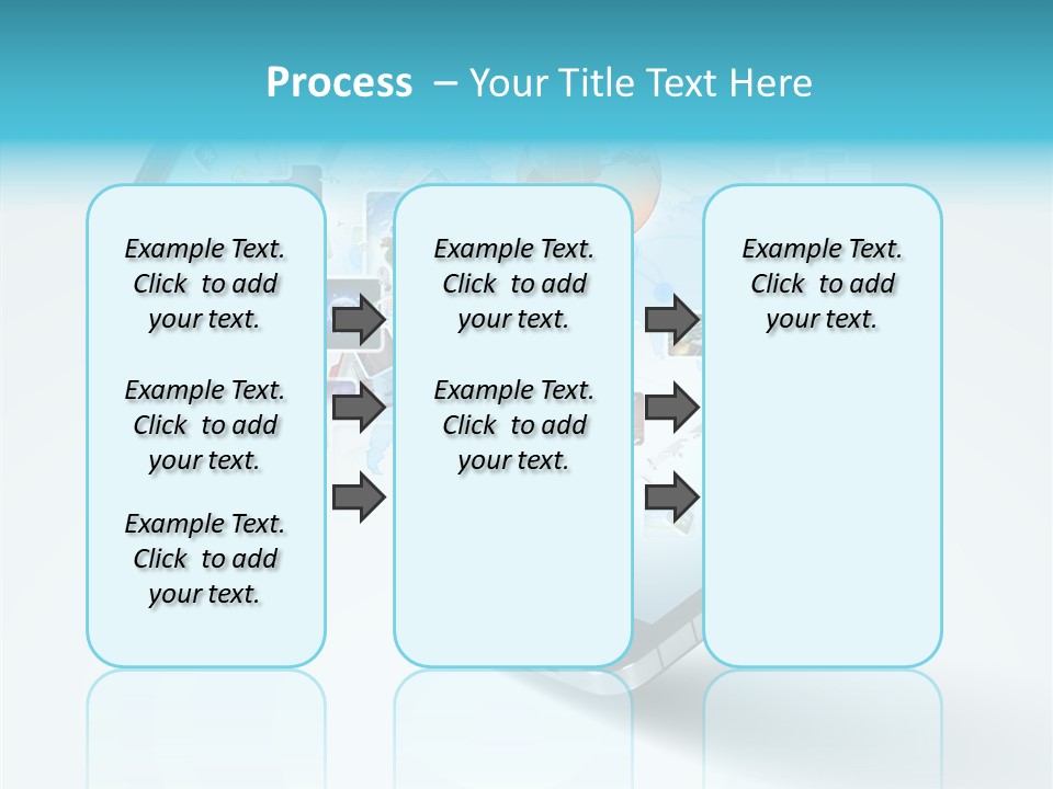 Global Cellphone Email PowerPoint Template