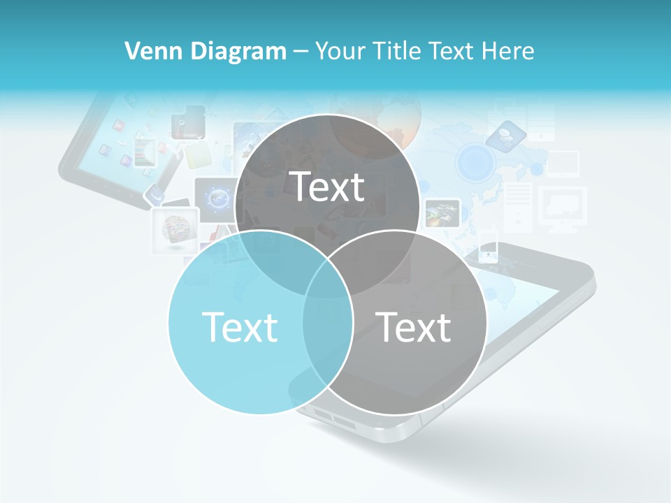 Global Cellphone Email PowerPoint Template