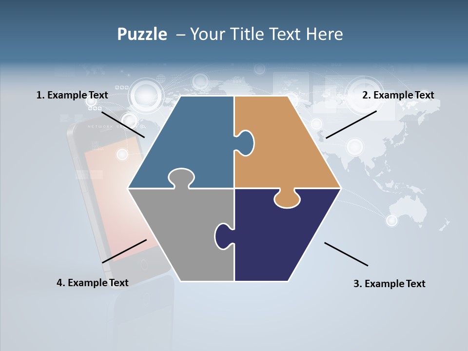 Email Wireless App PowerPoint Template
