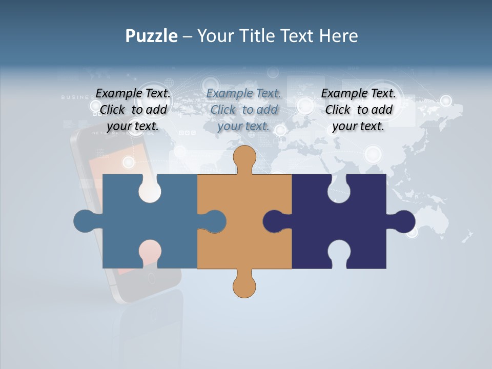 Email Wireless App PowerPoint Template