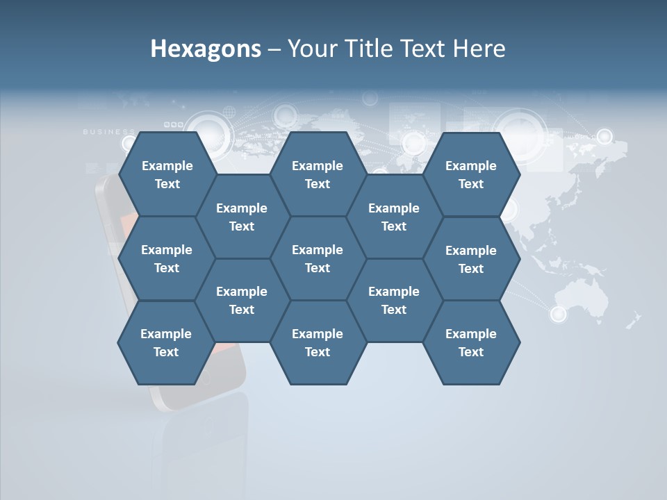 Email Wireless App PowerPoint Template