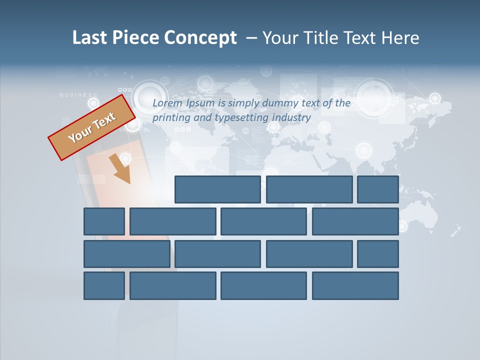 Email Wireless App PowerPoint Template