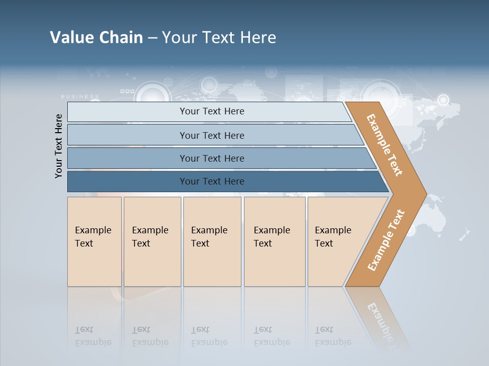 Email Wireless App PowerPoint Template