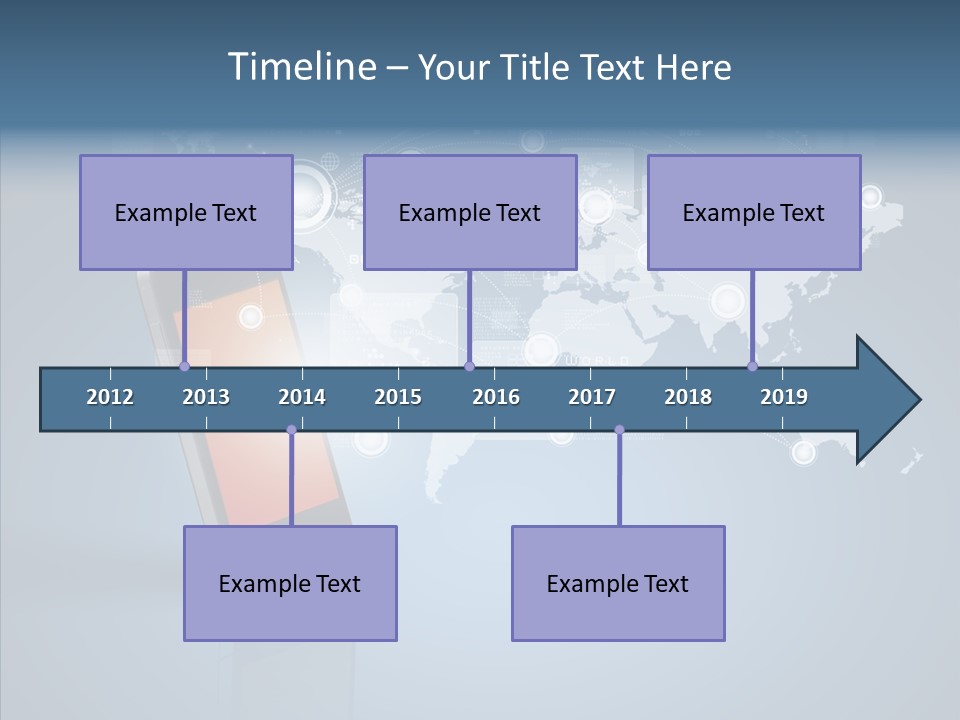 Email Wireless App PowerPoint Template