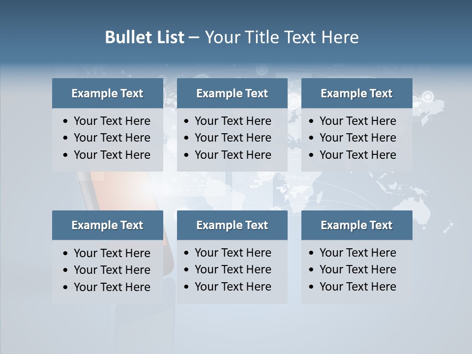Email Wireless App PowerPoint Template