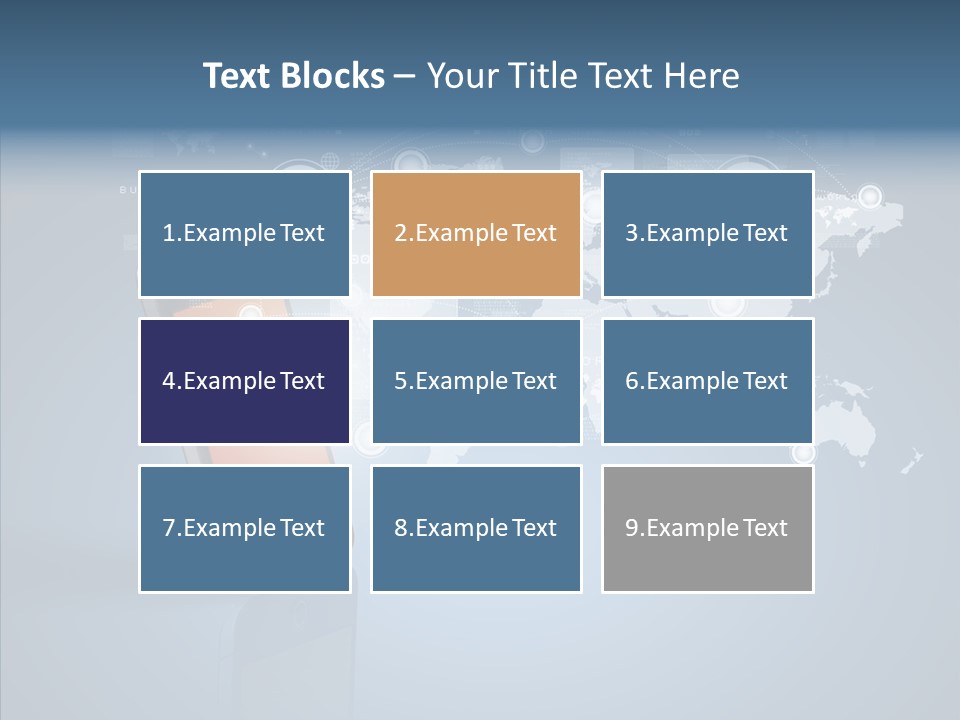 Email Wireless App PowerPoint Template