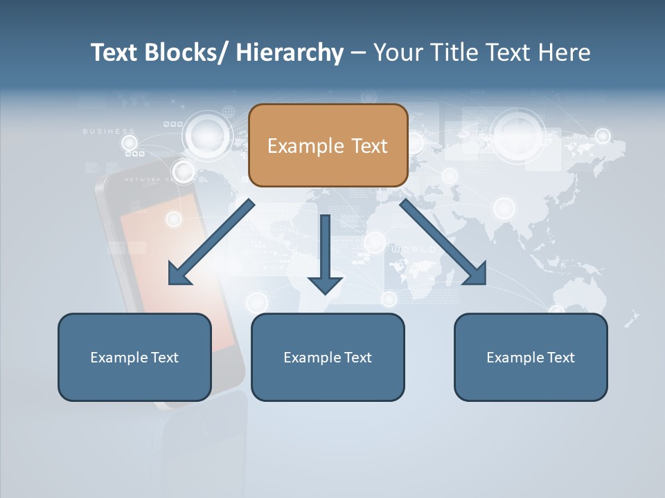 Email Wireless App PowerPoint Template