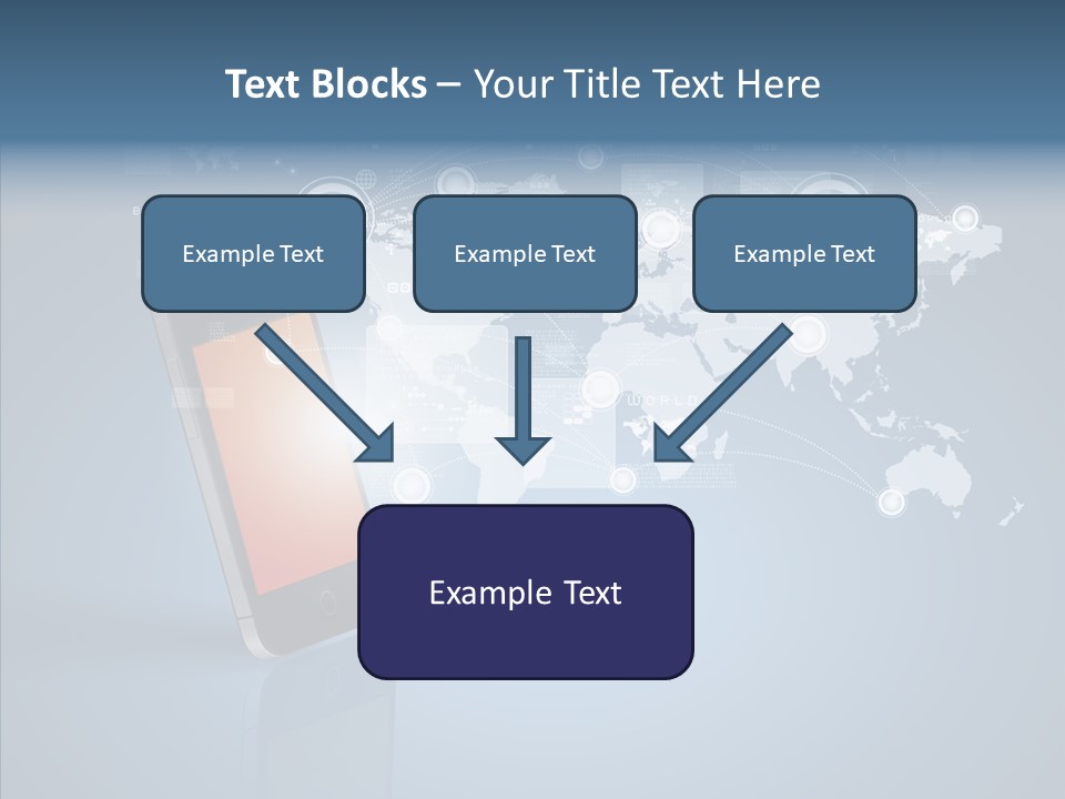 Email Wireless App PowerPoint Template
