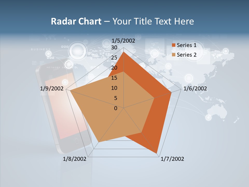 Email Wireless App PowerPoint Template