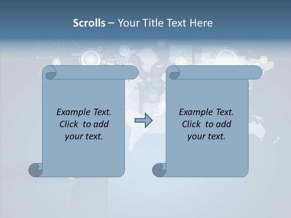 Email Wireless App PowerPoint Template