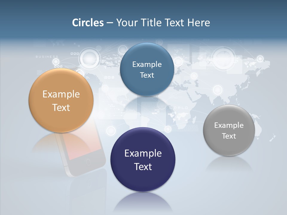 Email Wireless App PowerPoint Template