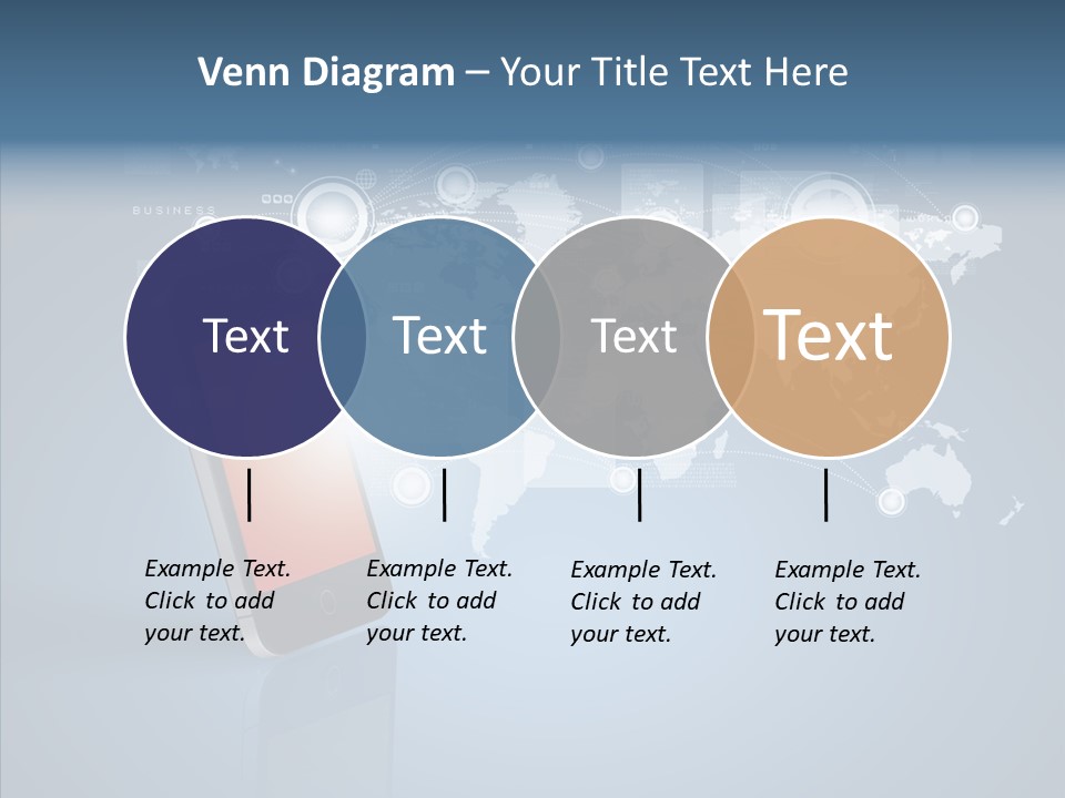 Email Wireless App PowerPoint Template