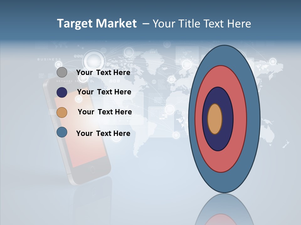 Email Wireless App PowerPoint Template