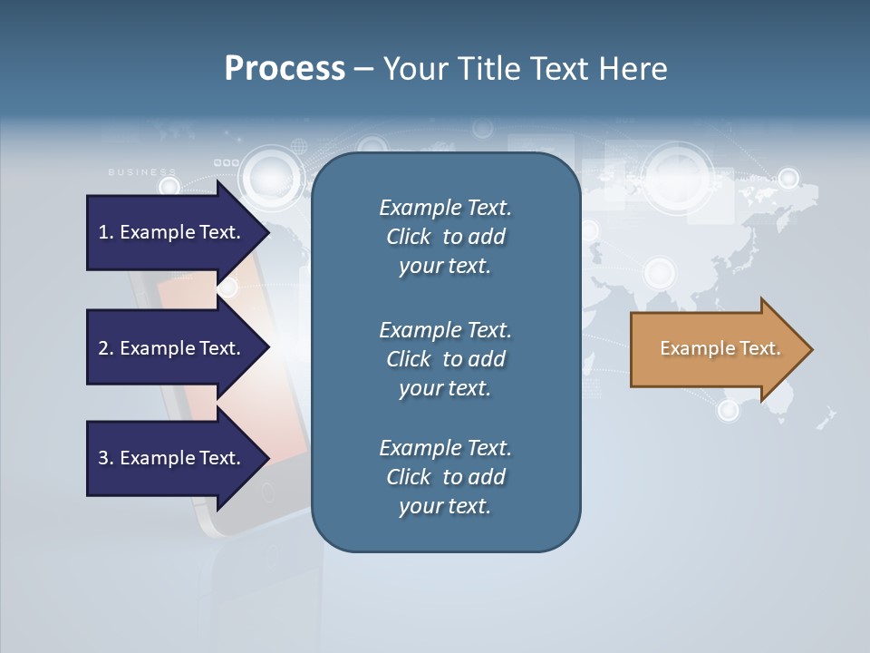 Email Wireless App PowerPoint Template