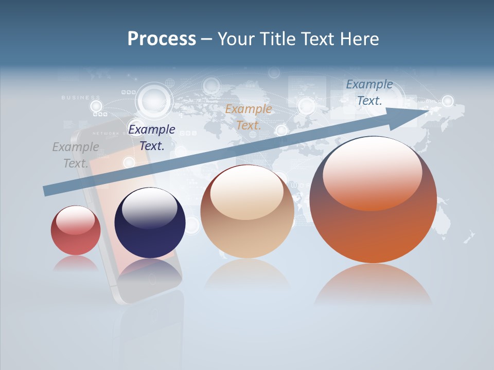 Email Wireless App PowerPoint Template