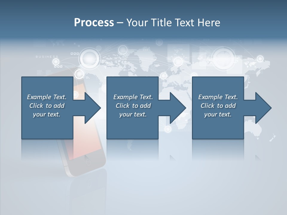 Email Wireless App PowerPoint Template