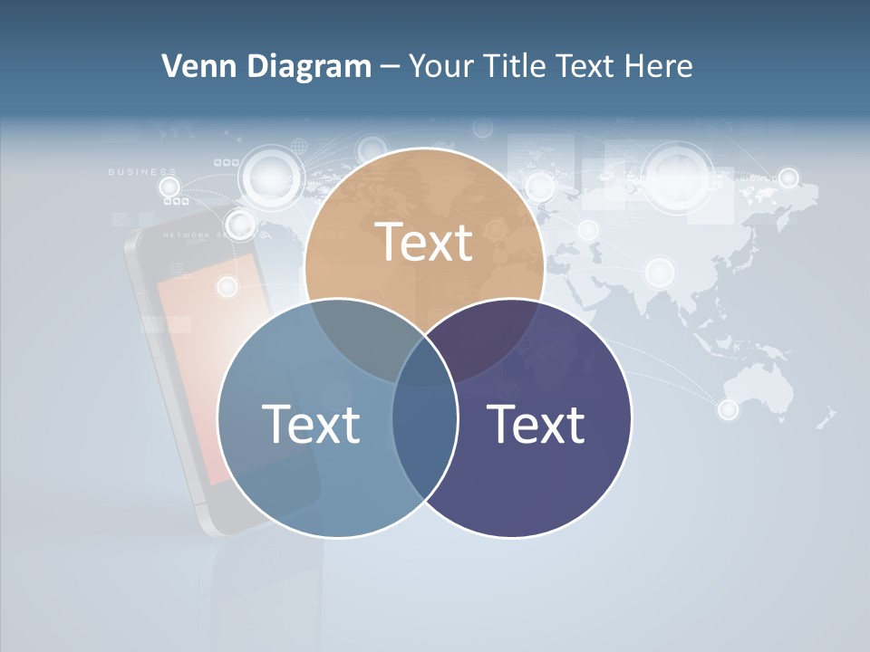 Email Wireless App PowerPoint Template