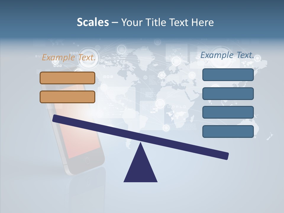 Email Wireless App PowerPoint Template