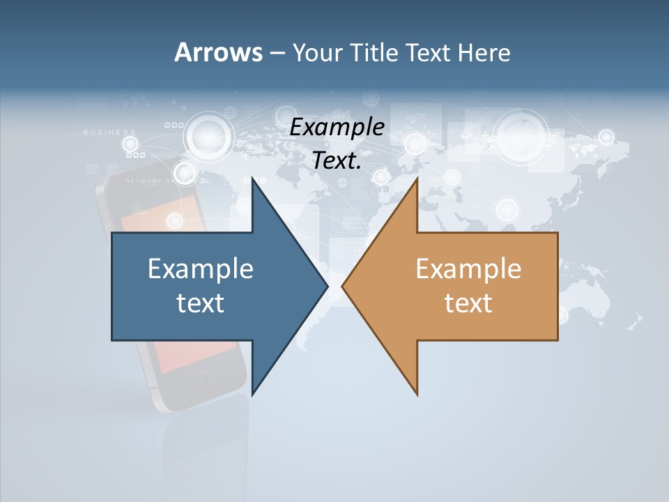 Email Wireless App PowerPoint Template