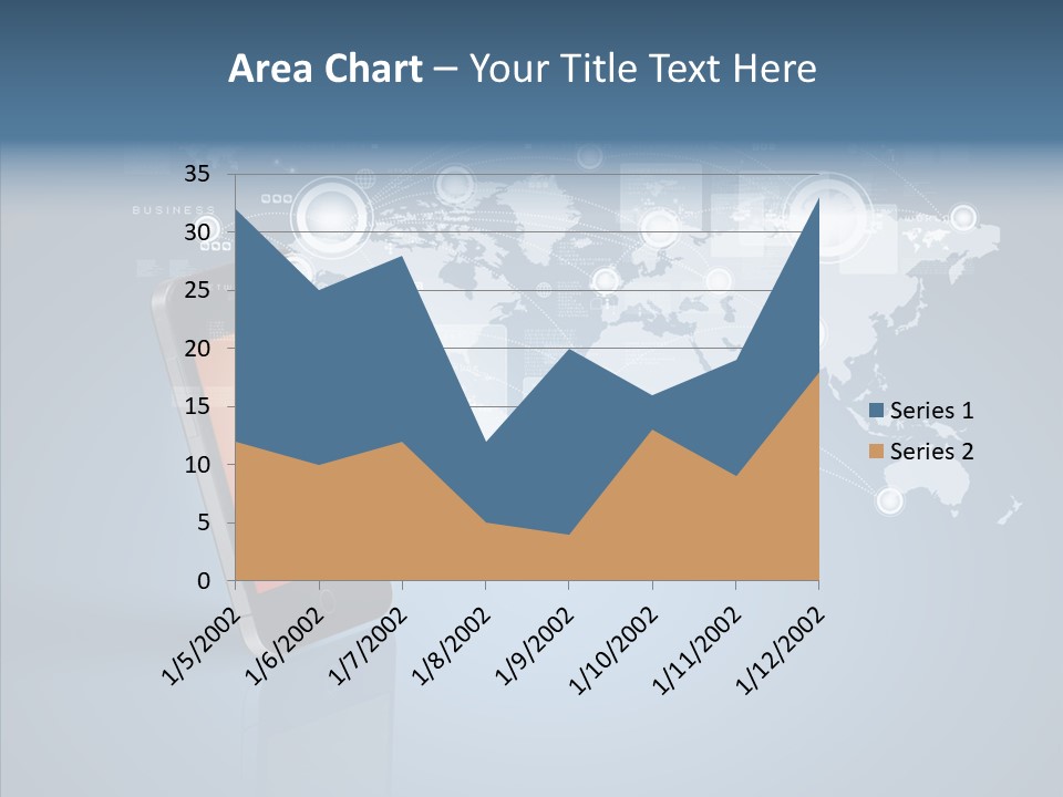 Email Wireless App PowerPoint Template