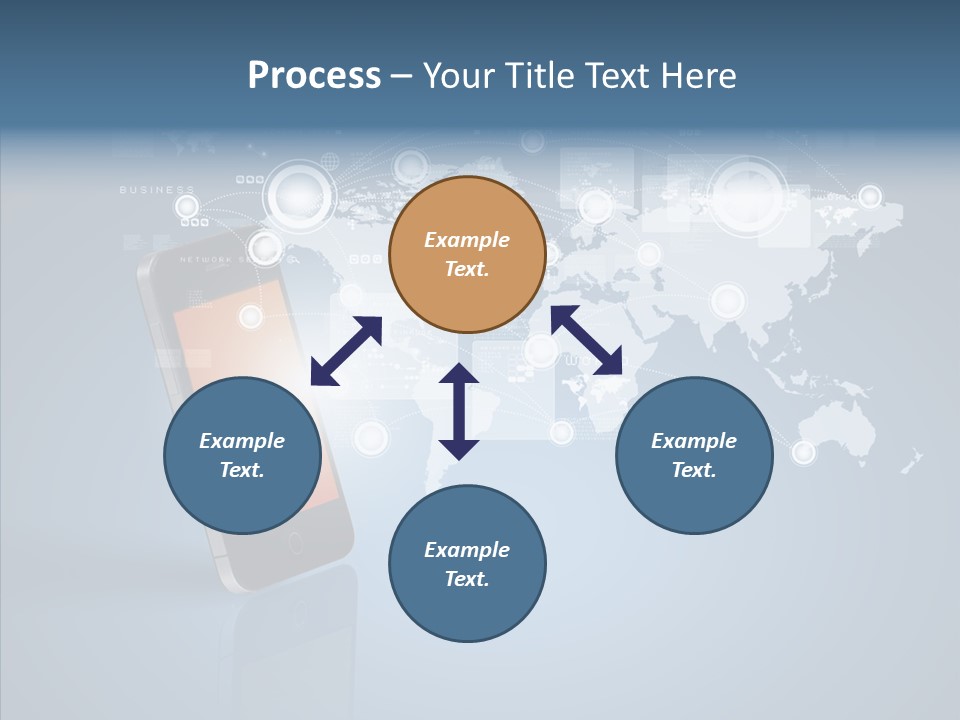 Email Wireless App PowerPoint Template