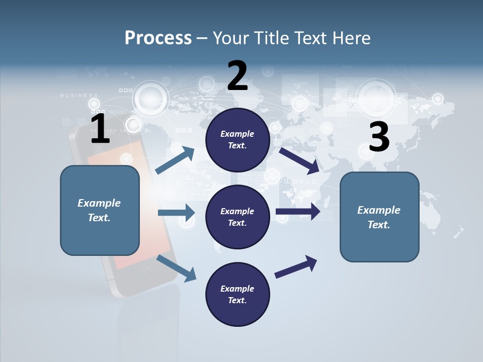 Email Wireless App PowerPoint Template