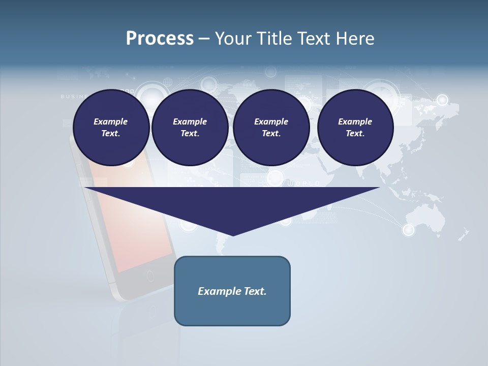 Email Wireless App PowerPoint Template