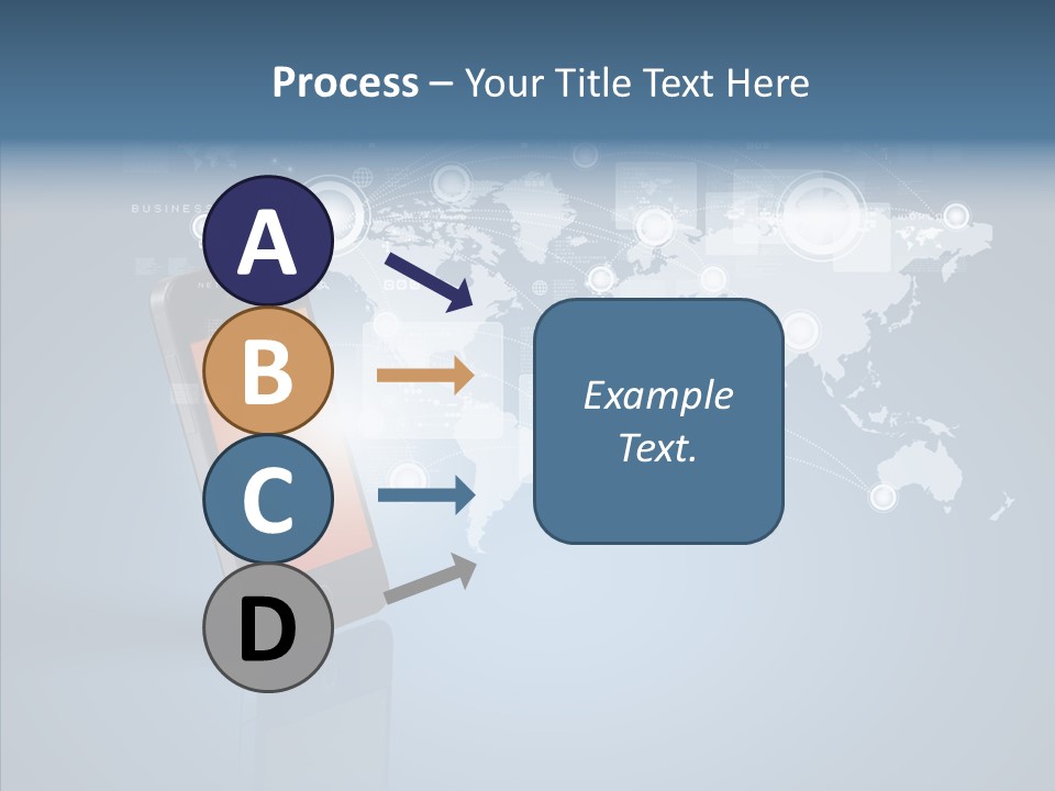 Email Wireless App PowerPoint Template